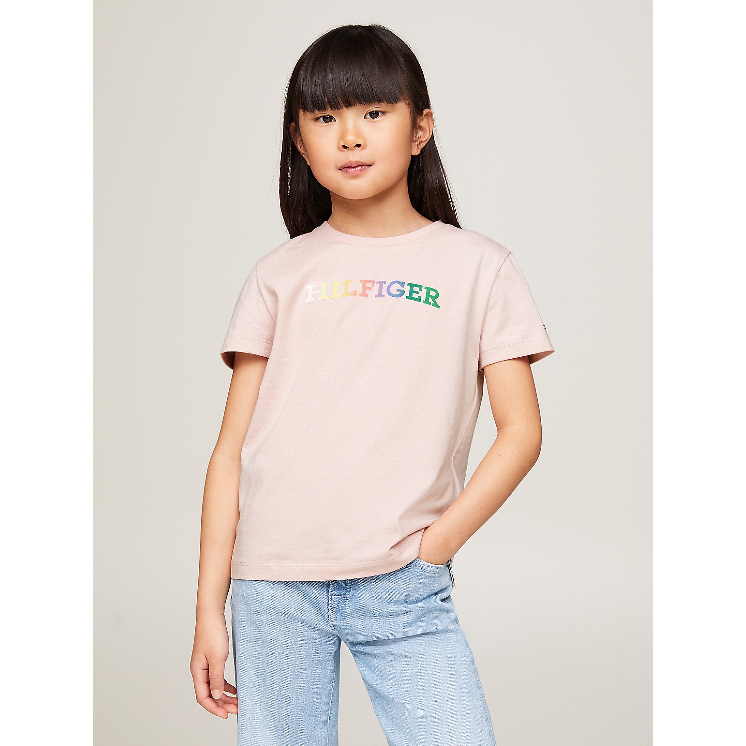 TOMMY HILFIGER Kids Multicolor Monotype T-Shirt